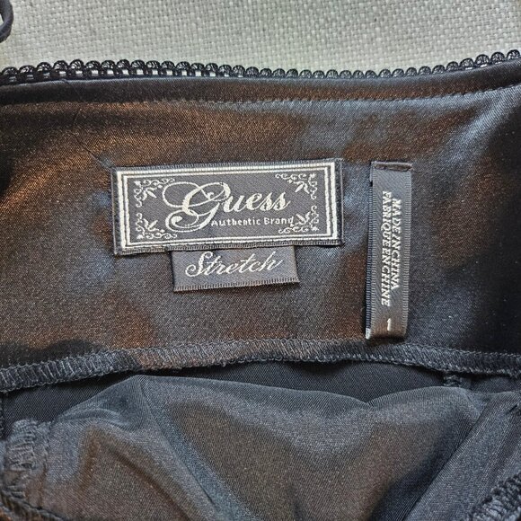 Guess Women's Sweetheart Neckline Black dress Size : 1 (XS) - Picture 4 of 5